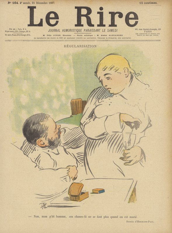 Ilustrace pro Le Rire od Rene George Hermann Paul
