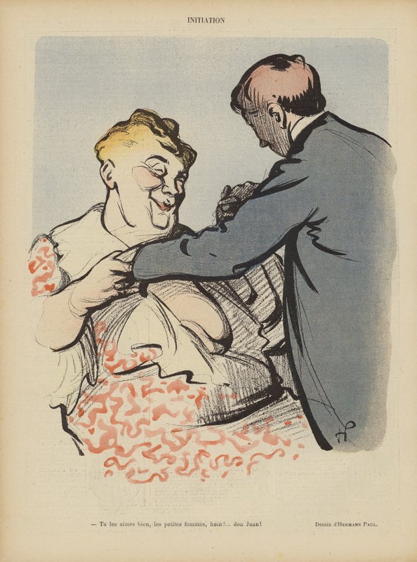 Ilustrace pro Le Rire od Rene George Hermann Paul