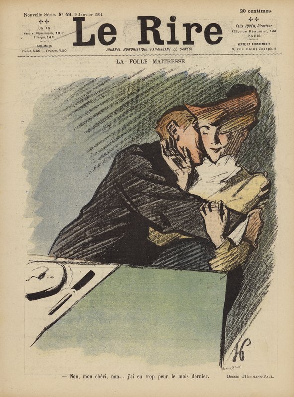 Ilustrace pro Le Rire od Rene George Hermann Paul