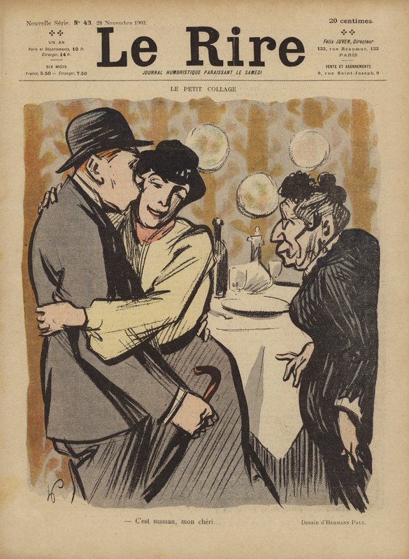 Ilustrace pro Le Rire od Rene George Hermann Paul