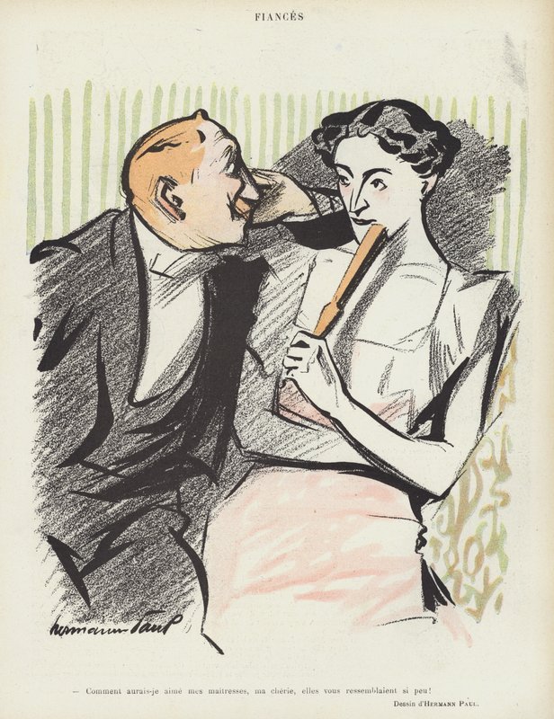 Ilustrace pro Le Rire od Rene George Hermann Paul