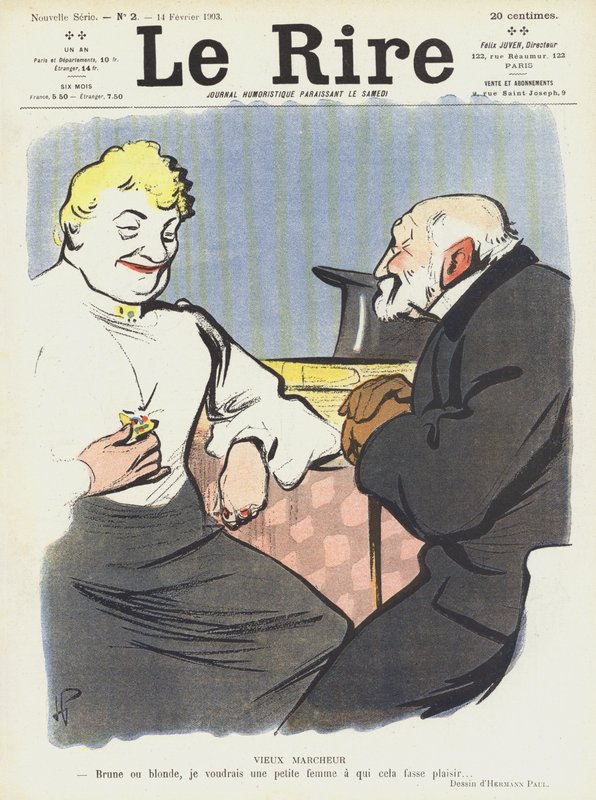 Ilustrace pro Le Rire od Rene George Hermann Paul