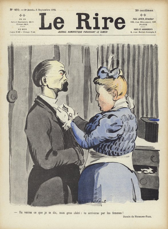 Ilustrace pro Le Rire od Rene George Hermann Paul