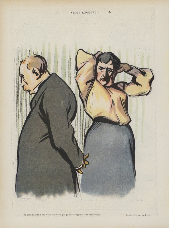 Ilustrace pro Le Rire od Rene George Hermann Paul