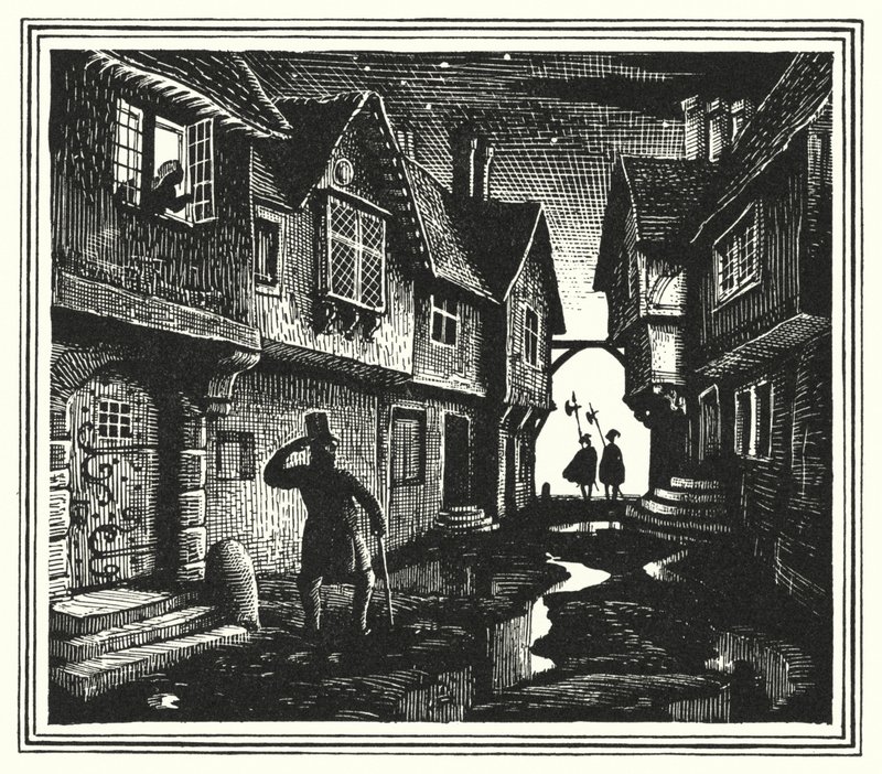 Hans Christian Andersen: The Galoshes Of Fortune (litho) od Rex (after) Whistler