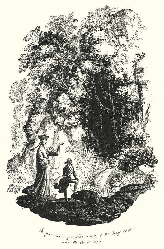 Hans Christian Andersen: Rajská zahrada (litho) od Rex (after) Whistler