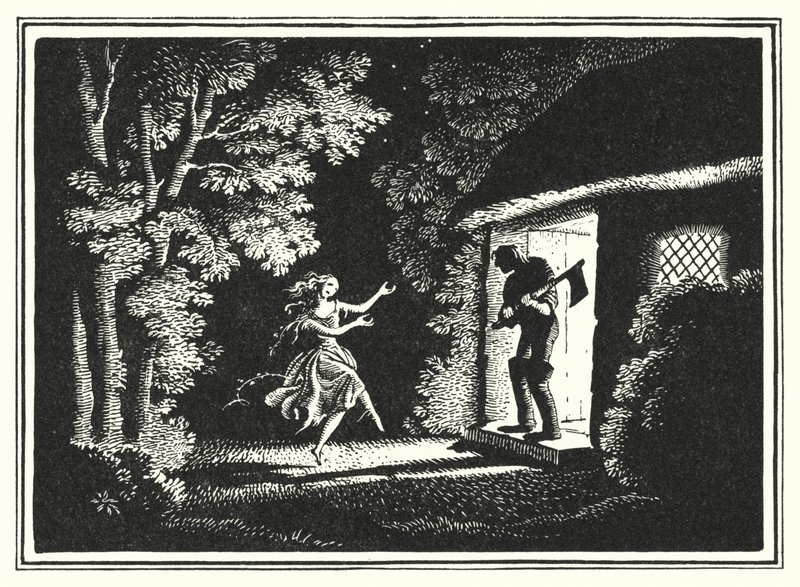 Hans Christian Andersen: The Red Shoes (litho) od Rex (after) Whistler
