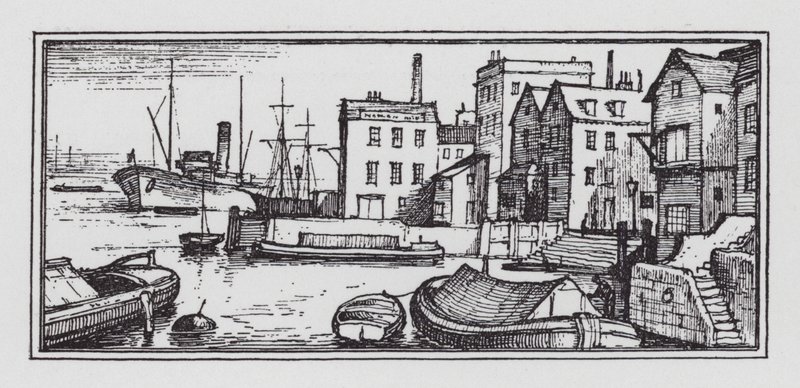 řeka (litho) od Rex (after) Whistler