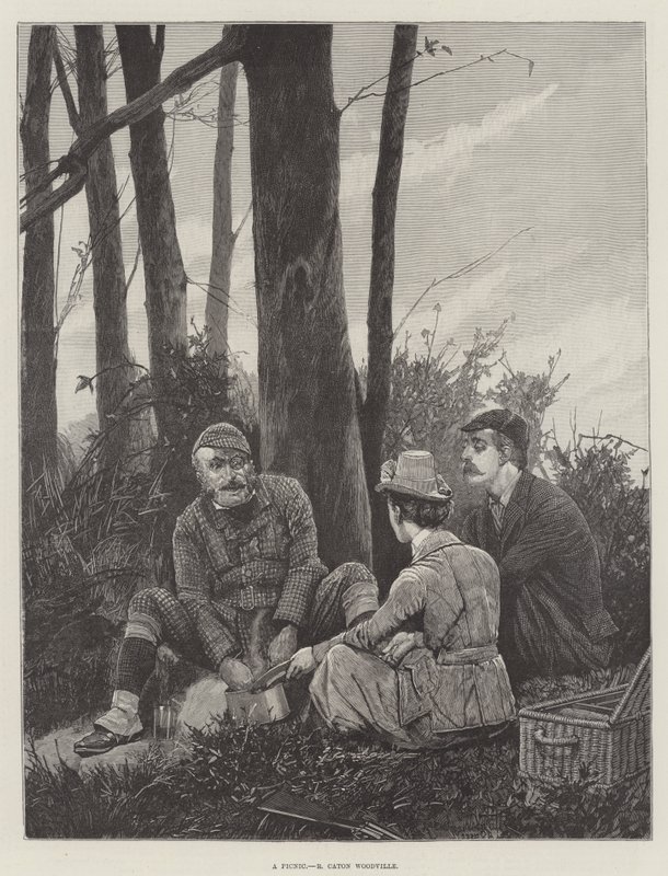 Piknik od Richard Caton Woodville junior