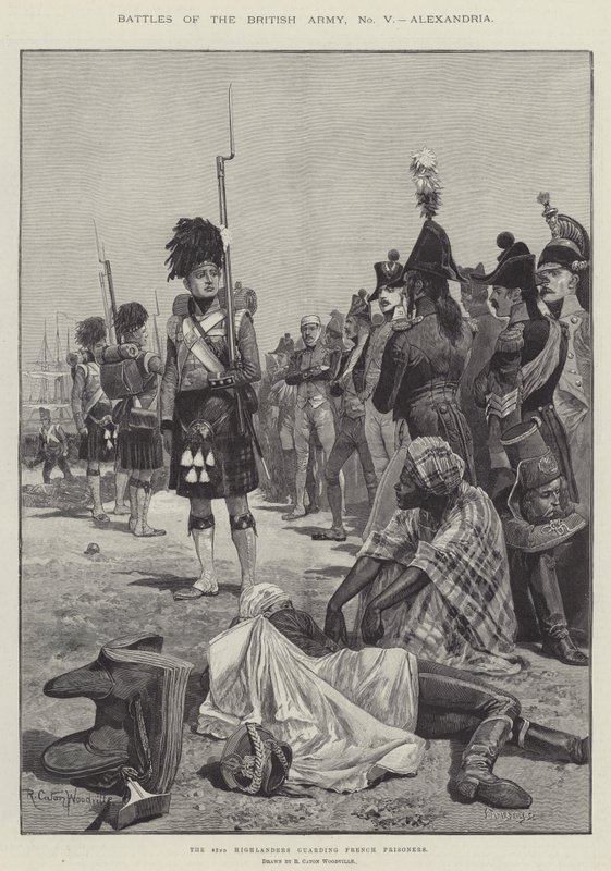 Bitvy britské armády, Alexandrie od Richard Caton Woodville junior