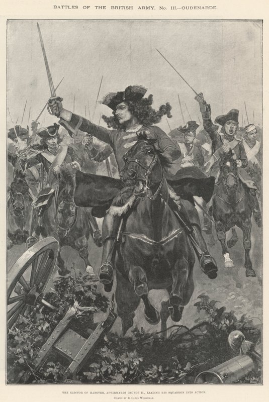 Bitvy britské armády, Oudenarde od Richard Caton Woodville junior