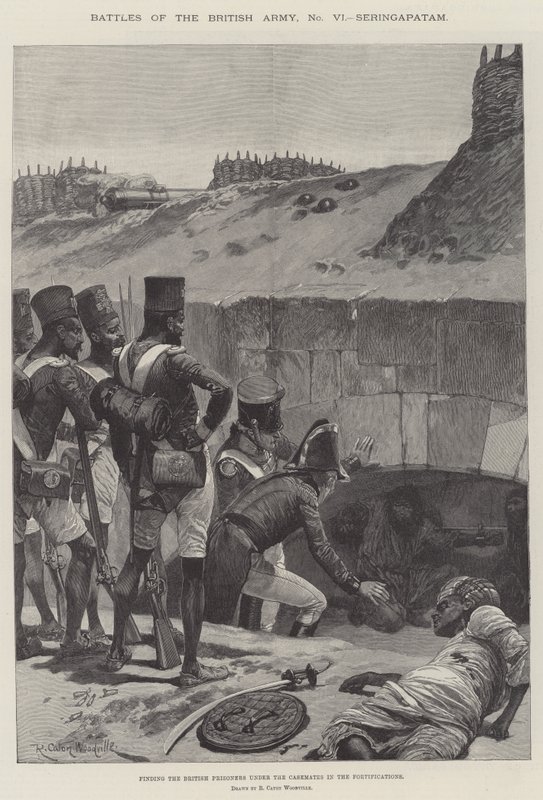 Bitvy britské armády, Seringapatam od Richard Caton Woodville junior
