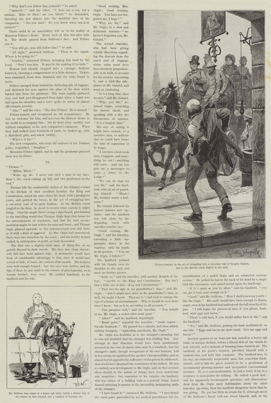 Cynic Fortune, Příběh muže se svědomím, David Christie Murray od Richard Caton Woodville junior