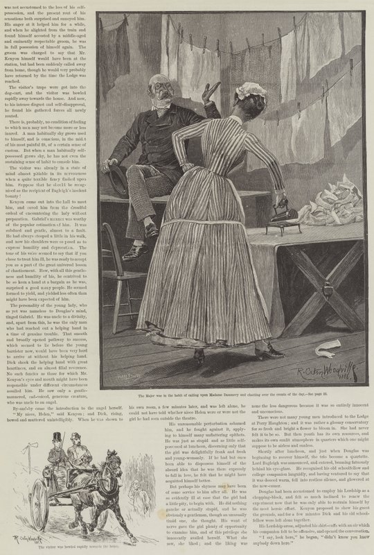 Cynik Fortune, Příběh muže se svědomím, autor: David Christie Murray od Richard Caton Woodville junior