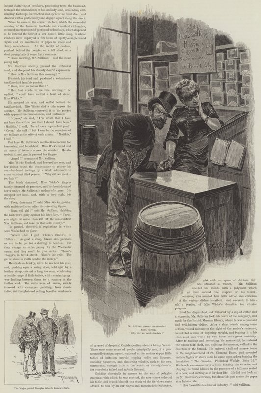 Cynic Fortune, Příběh muže se svědomím, David Christie Murray od Richard Caton Woodville junior