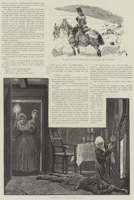 Cynic Fortune, Příběh muže se svědomím, David Christie Murray od Richard Caton Woodville junior