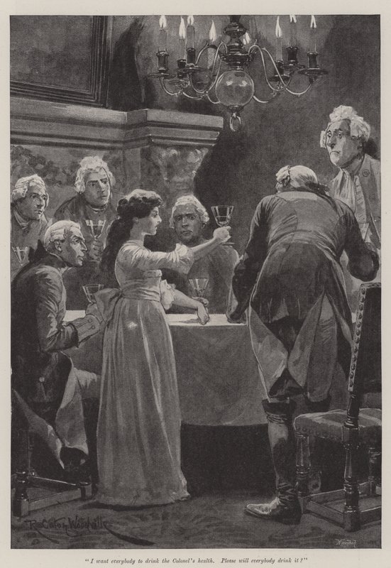 Ilustrace k filmu Plukovník impéria od Emily Lawless od Richard Caton Woodville junior
