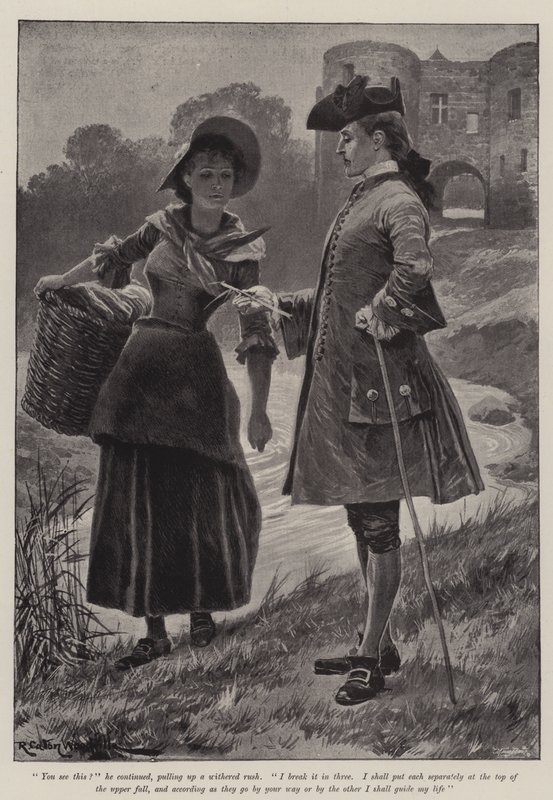 Ilustrace k Velké severní cestě, Robert Louis Stevenson od Richard Caton Woodville junior