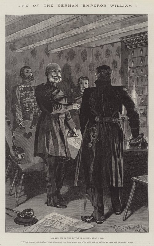 Život německého císaře Viléma I od Richard Caton Woodville junior