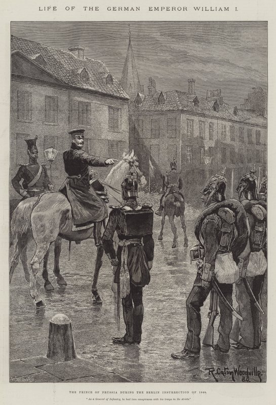 Život německého císaře Viléma I od Richard Caton Woodville junior