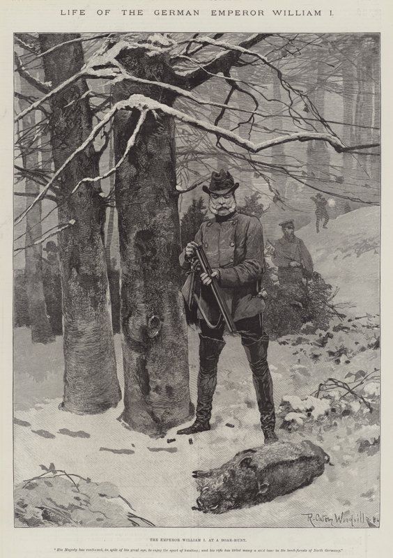 Život německého císaře Viléma I od Richard Caton Woodville junior