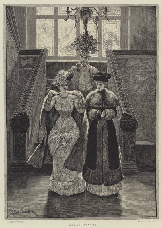 Soupeřky Belles od Richard Caton Woodville junior