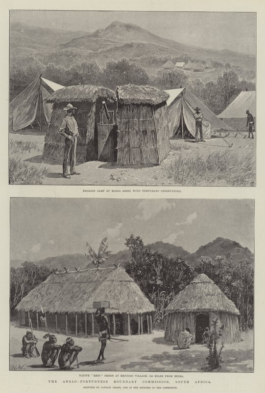 Anglo-Portuguese Boundary Commission, Jižní Afrika od Richard Caton Woodville junior