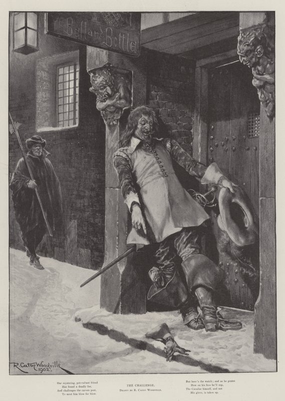 Výzva od Richard Caton Woodville junior