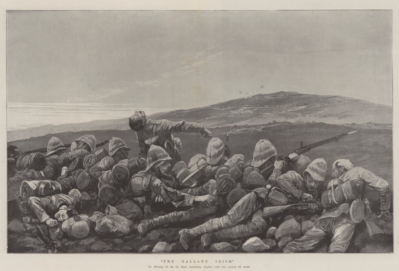 Galantní Irové od Richard Caton Woodville junior