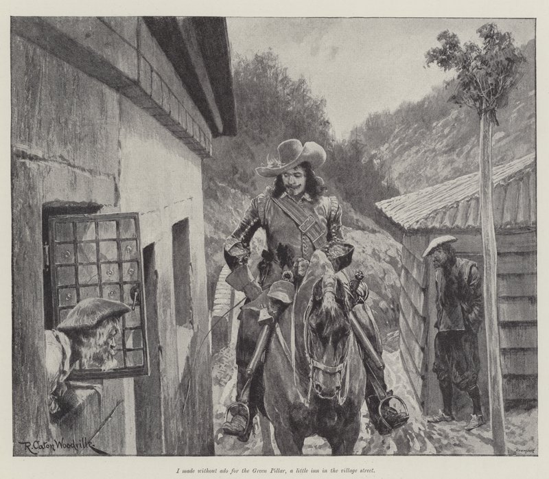 Under the Red Robe, Stanley J Weyman od Richard Caton Woodville junior