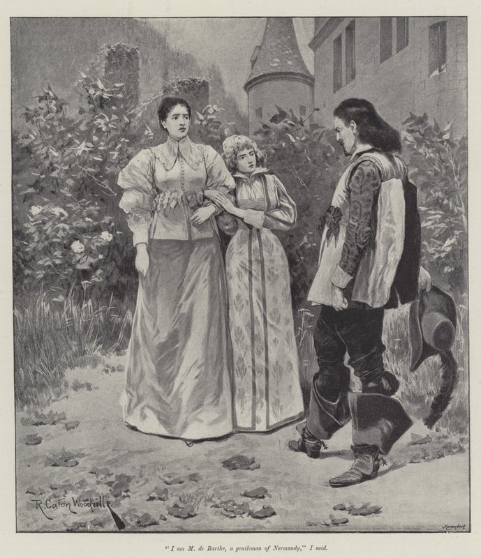 Under the Red Robe, Stanley J Weyman od Richard Caton Woodville junior