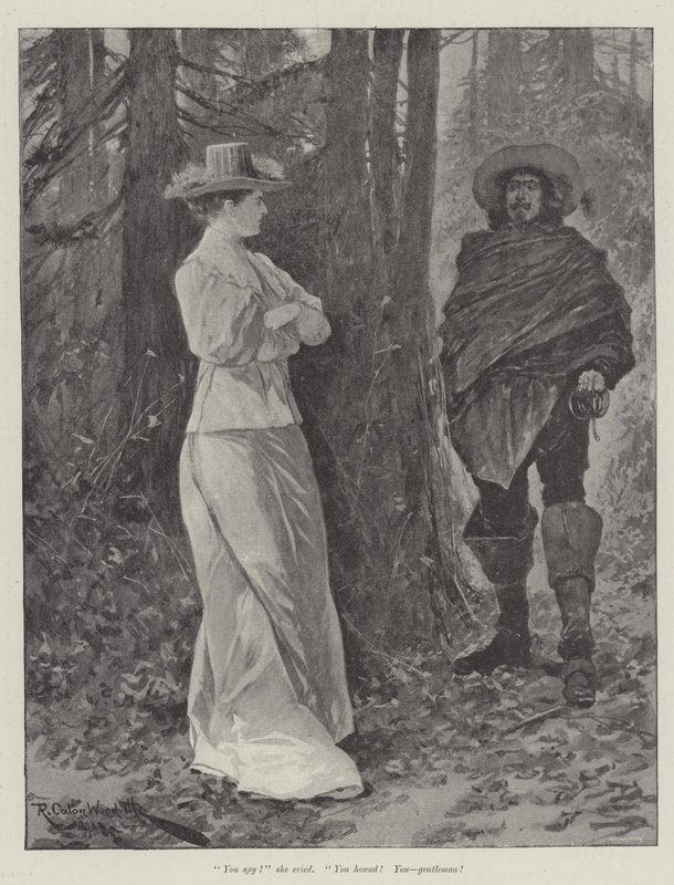 Under the Red Robe, Stanley J Weyman od Richard Caton Woodville junior