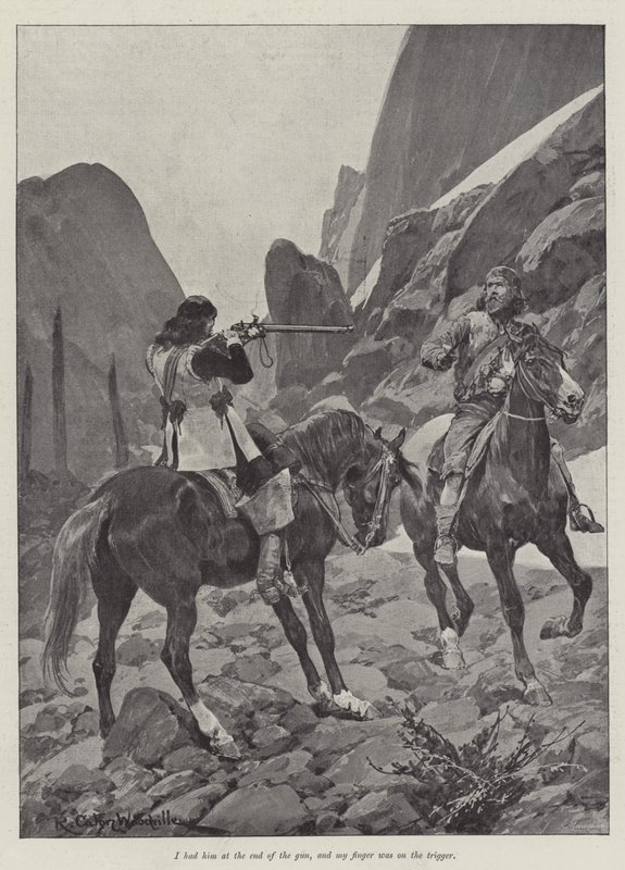 Under the Red Robe, Stanley J Weyman od Richard Caton Woodville junior