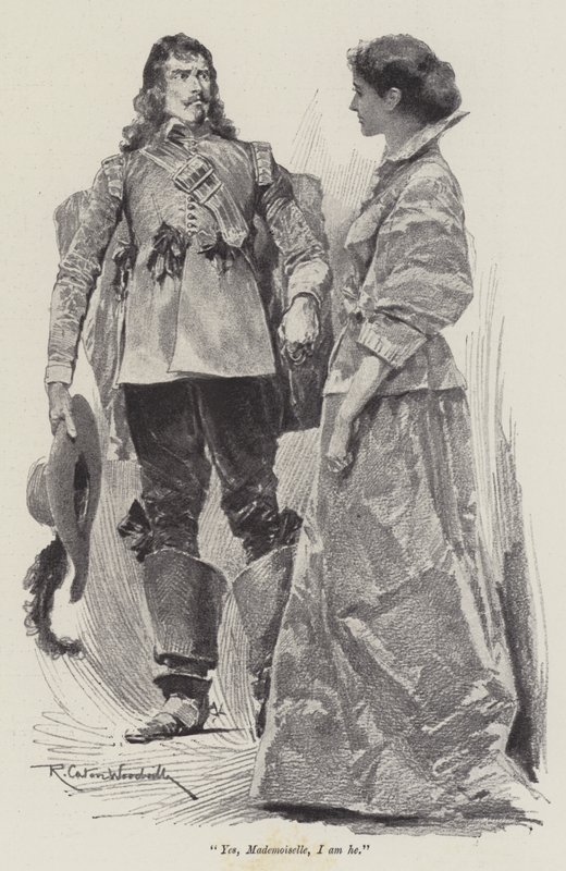 Under the Red Robe, Stanley J Weyman od Richard Caton Woodville junior