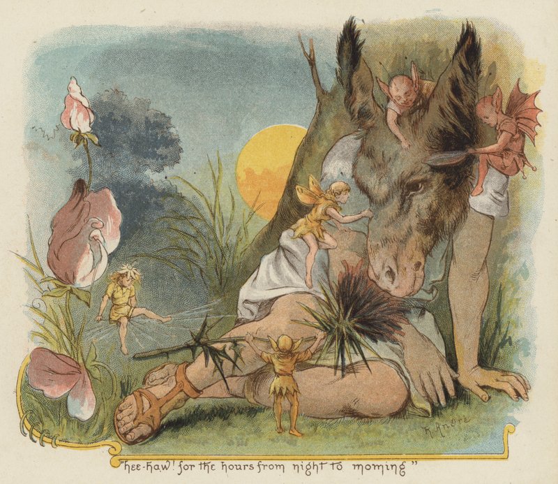 Hee haw! na hodiny od noci do rána (barevné lito) od Richard Andre