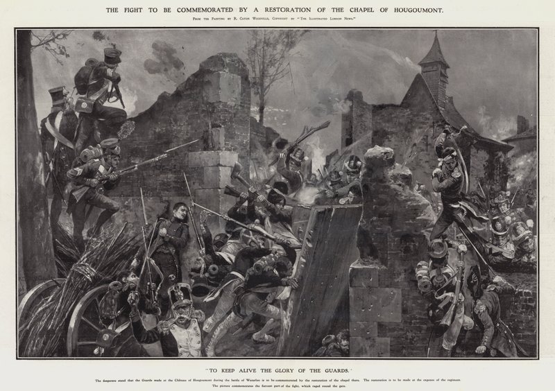 To Keep Alive Glory of the Guards (litho) od Richard Caton II (after) Woodville
