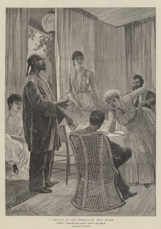Phyllis of the Sierras, Bret Harte od Richard Caton Woodville junior