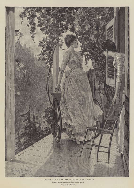 Phyllis of the Sierras, Bret Harte od Richard Caton Woodville junior