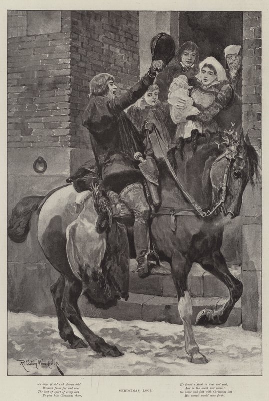 Vánoční kořist od Richard Caton Woodville junior