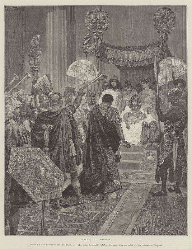 Kleopatra od H Ridera Haggarda od Richard Caton Woodville junior