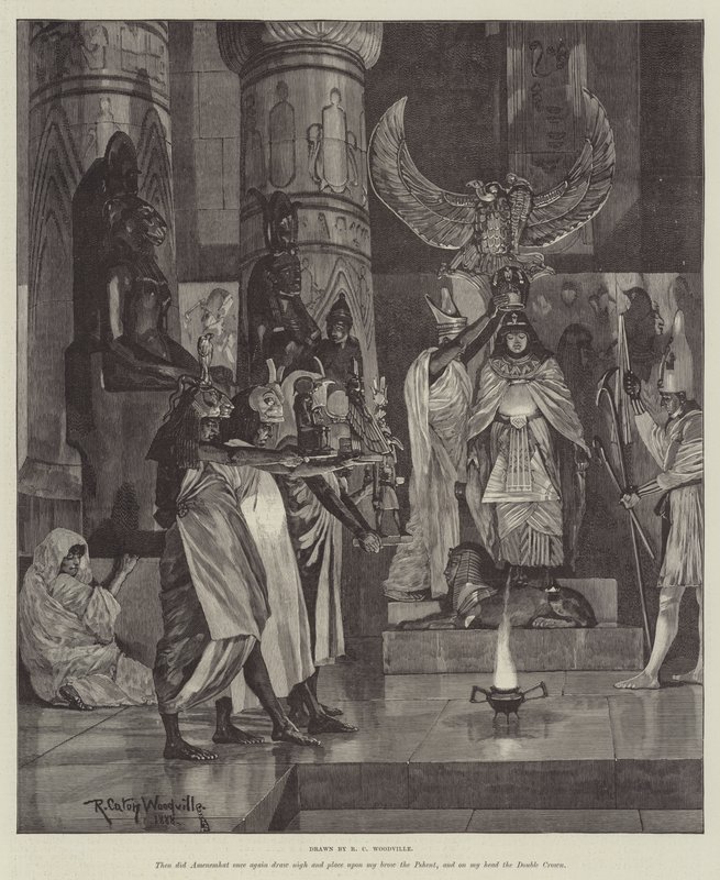 Kleopatra od H Ridera Haggarda od Richard Caton Woodville junior