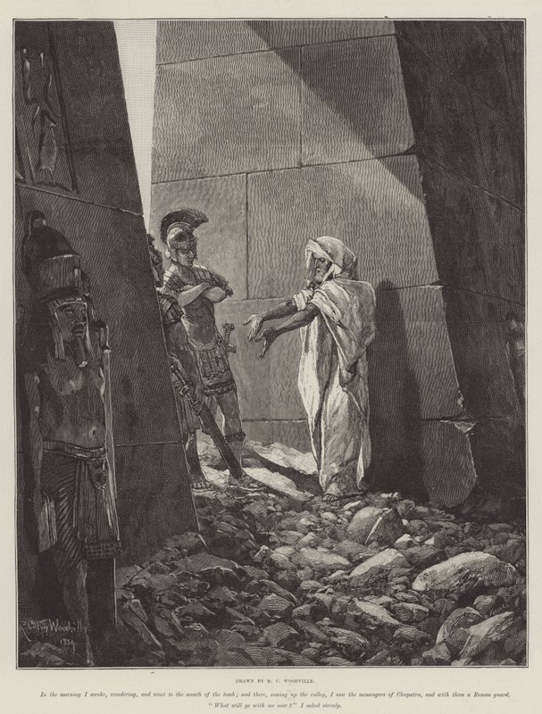 Kleopatra od H Ridera Haggarda od Richard Caton Woodville junior