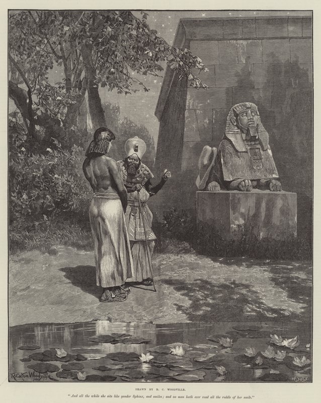 Kleopatra od H Ridera Haggarda od Richard Caton Woodville junior