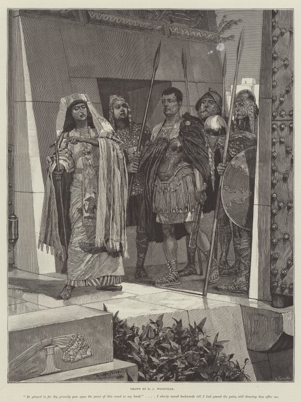 Kleopatra od H Ridera Haggarda od Richard Caton Woodville junior