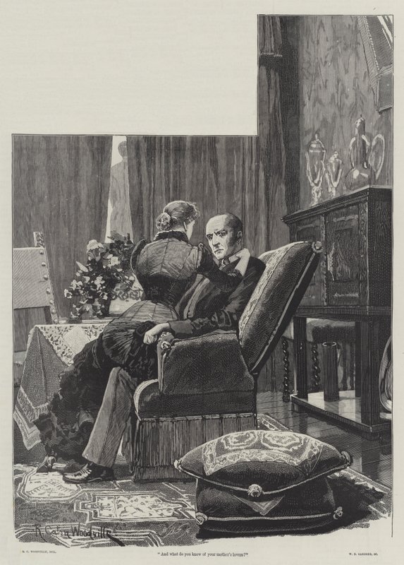 Eyrovo zproštění viny od Helen Mathersové od Richard Caton Woodville junior