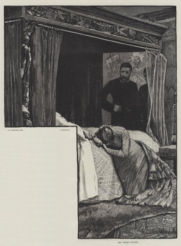 Eyrovo zproštění viny od Helen Mathersové od Richard Caton Woodville junior