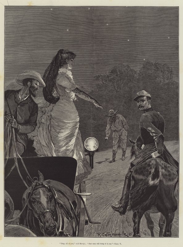 Maruja, Bret Harte od Richard Caton Woodville junior