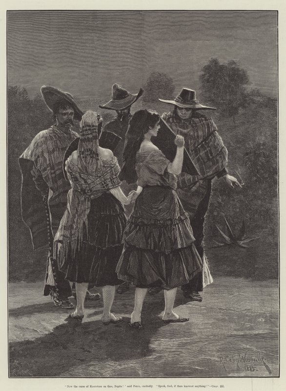Maruja, Bret Harte od Richard Caton Woodville junior