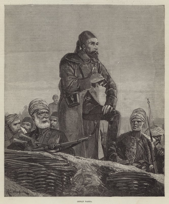 Osman Paša od Richard Caton Woodville junior