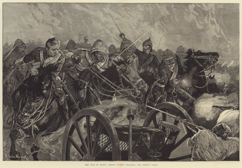Válka v Egyptě, Horse Guards útočí na Enemy